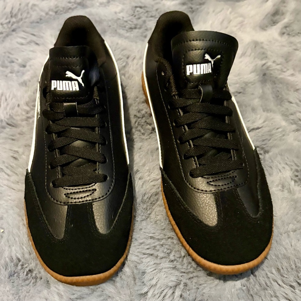 Puma Black and White Sneakers